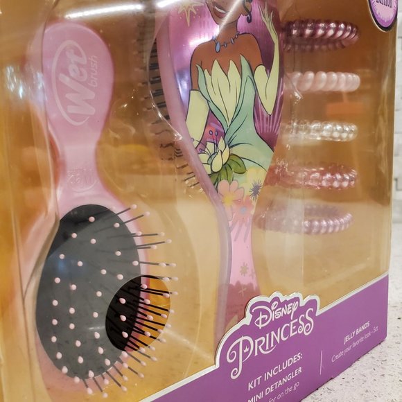 Disney Accessories Disney Princess Wet Brush Set Princess Tiana Wet
